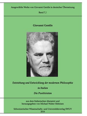 cover image of Entstehung und Entwicklung der modernen Philosophie in Italien
